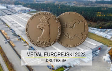 DRUTEX nagrodzony Medalem Europejskim